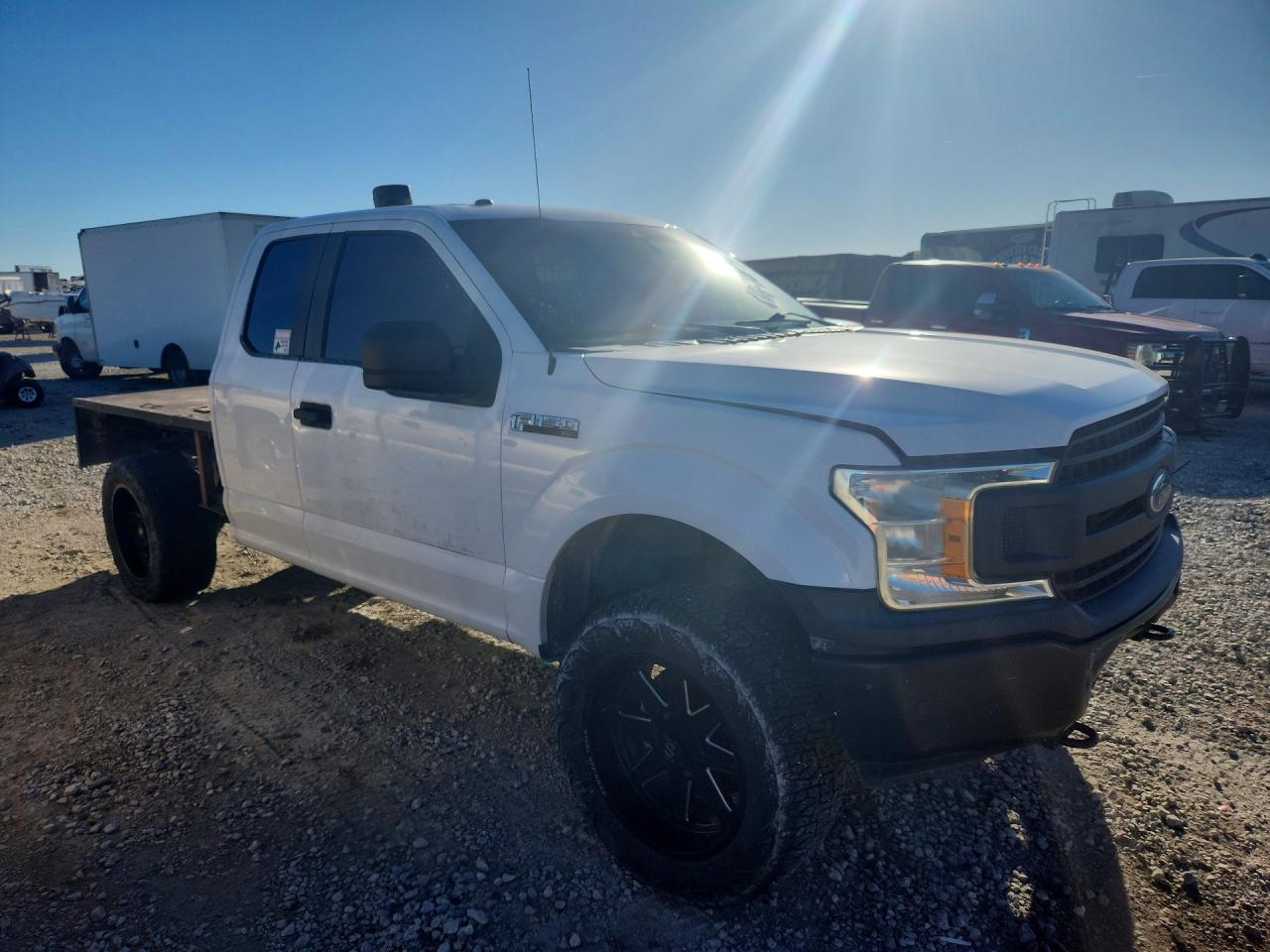 2019 Ford F150 Duty Super Flatbed Truck