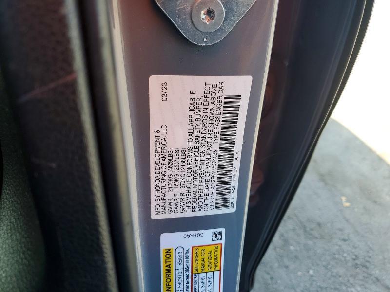 2023 Honda Accord Hybrid exl