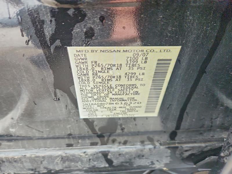 2008 Nissan Armada se