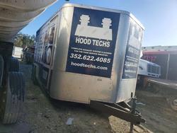 Salvage trucks for sale at Ocala, FL auction: 2020 Arni 2020 Arising Industries Enclosed Cargo Trailer
