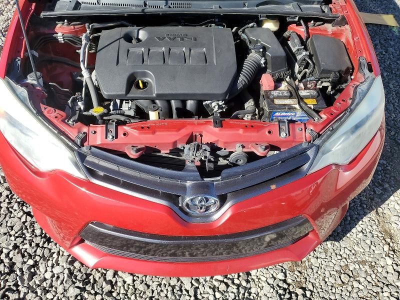 2016 Toyota Corolla l