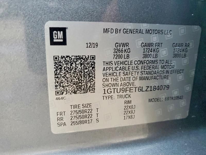 2020 GMC Sierra K1500 Denali