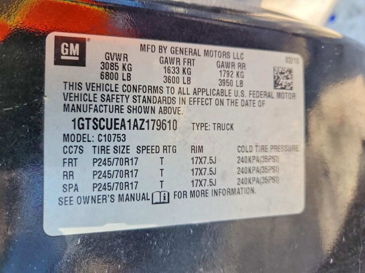 2010 GMC Sierra C1500 sl