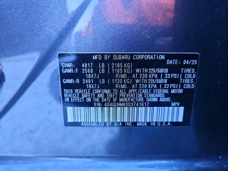 2025 Subaru Crosstrek Limited