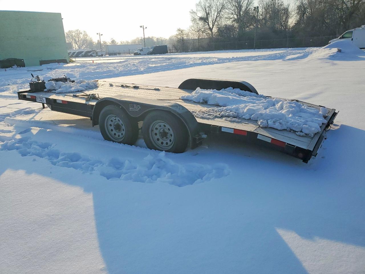 2022 Advanced 18'CHSLDWD Equipment Trailer