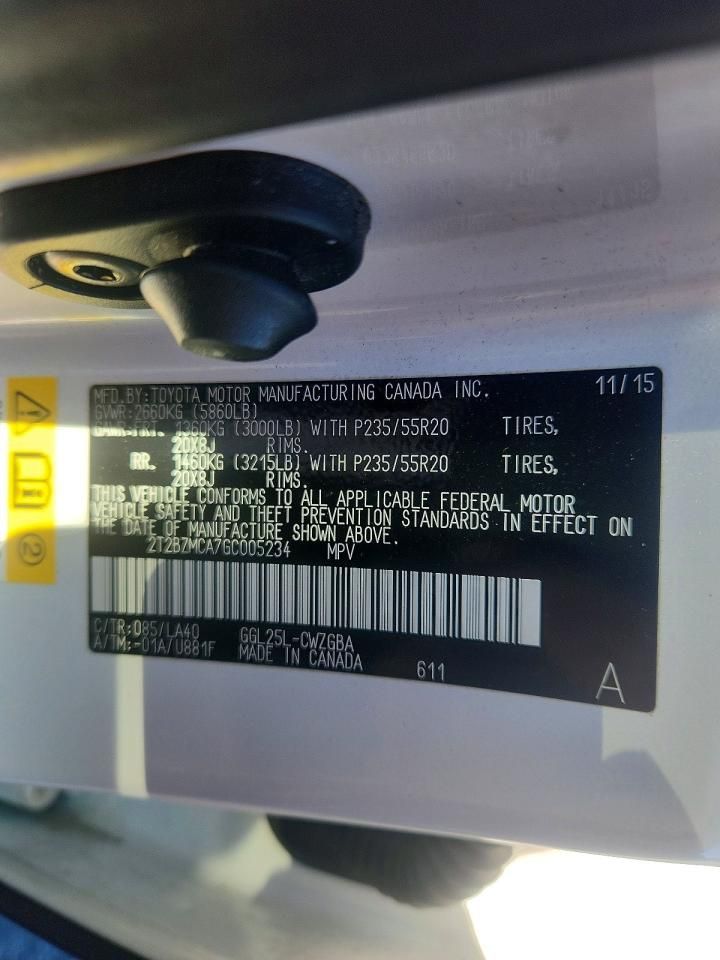 2016 Lexus Rx 350 Base