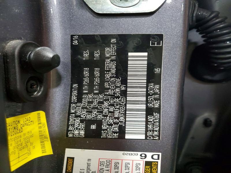 2016 Lexus Gx 460 Base