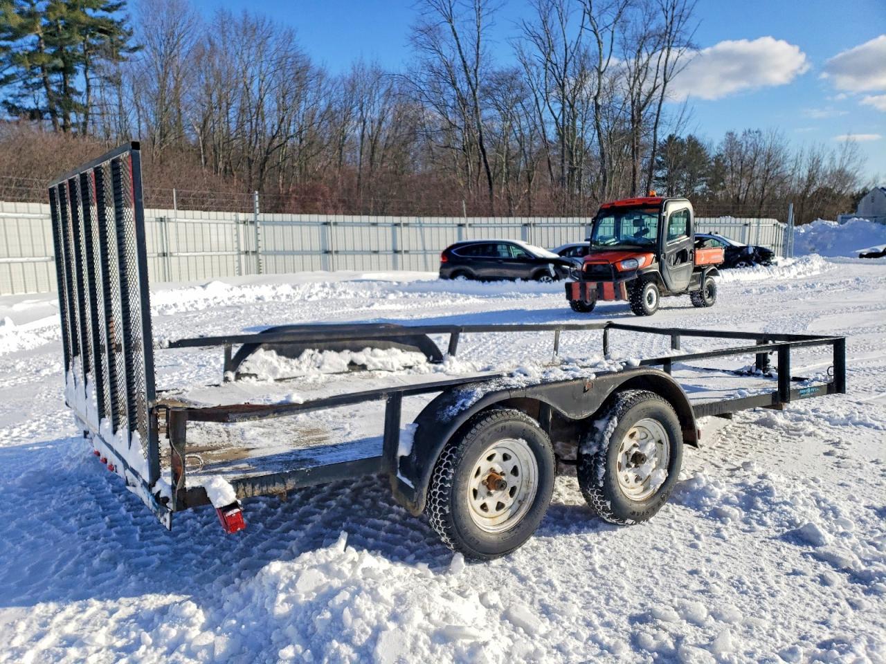 2016 Triple Crown U6X14TBRAKE Utility Trailer