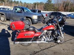 Salvage cars for sale from Copart Exeter, RI: 2010 Harley-Davidson Flhtk