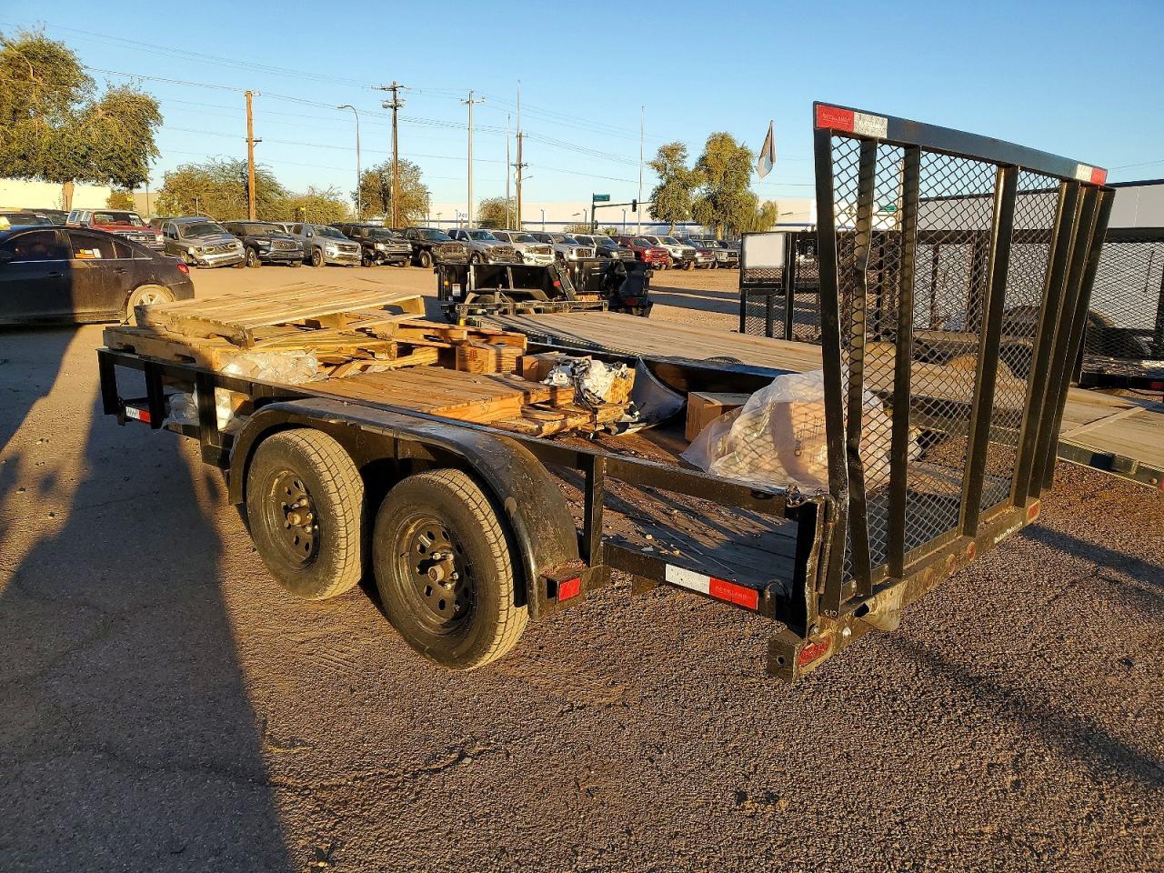 2023 Rockwood Land 7714TU Utility Trailer