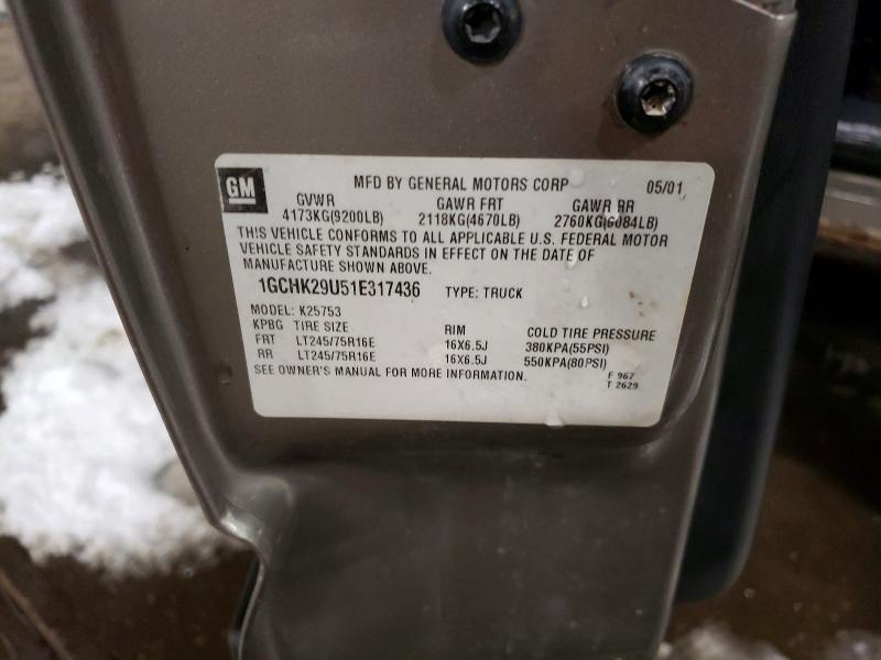 2001 Chevrolet Silverado K2500 Heavy Duty