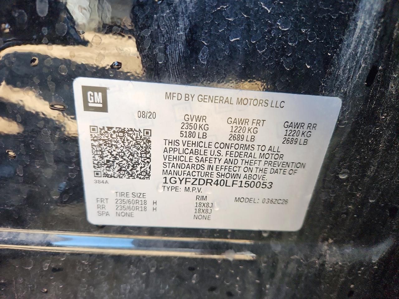 2020 Cadillac XT4 Premium Luxury