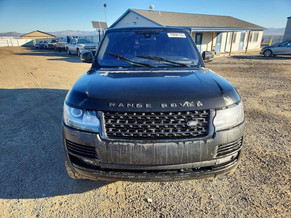 2015 Land Rover Range Rover Supercharged