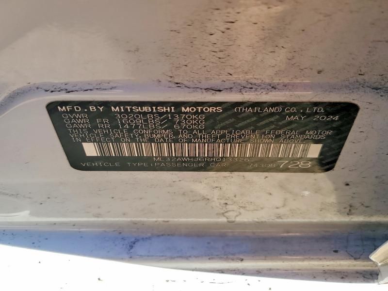 2024 Mitsubishi Mirage se