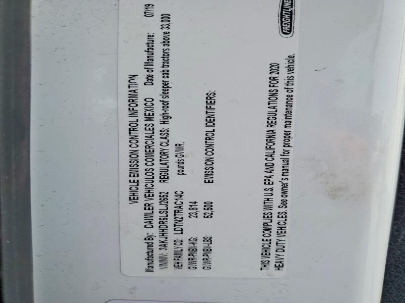 2020 Freightliner Cascadia 126 Semi Truck