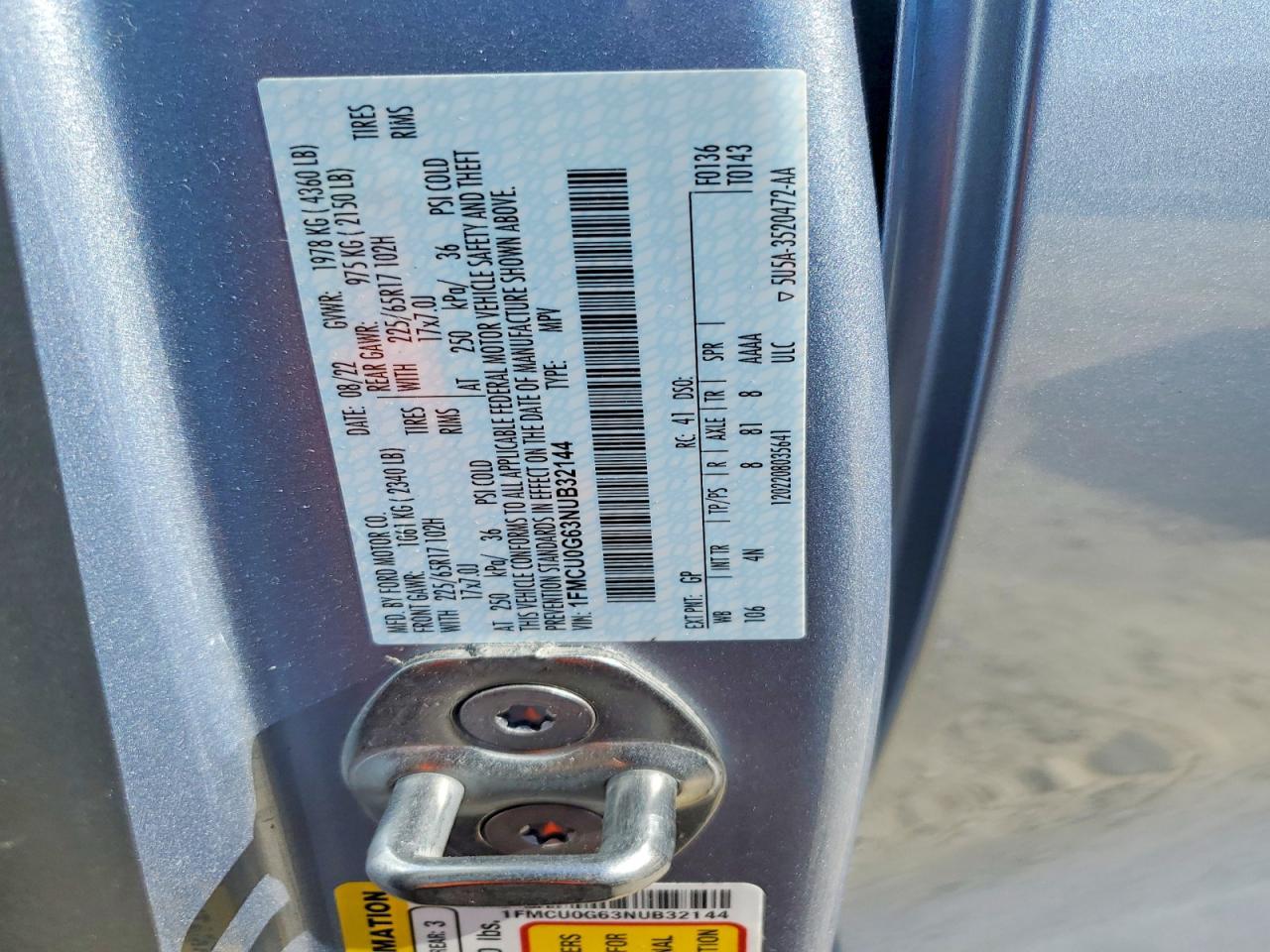 2022 Ford Escape se