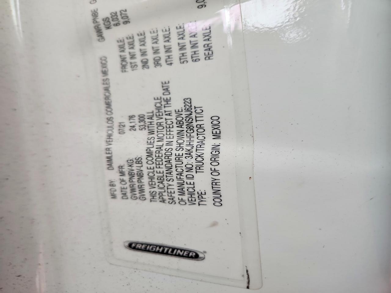 2022 Freigliner 2022 Freightliner Cascadia 126 Semi Truck