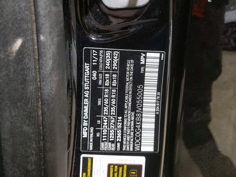 2018 Mercedes-Benz Glc 300 4matic