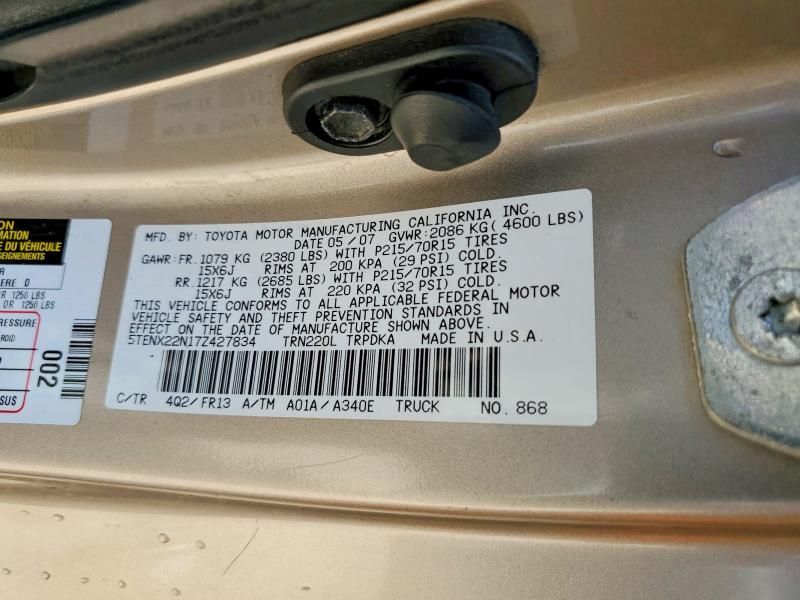 2007 Toyota Tacoma Base