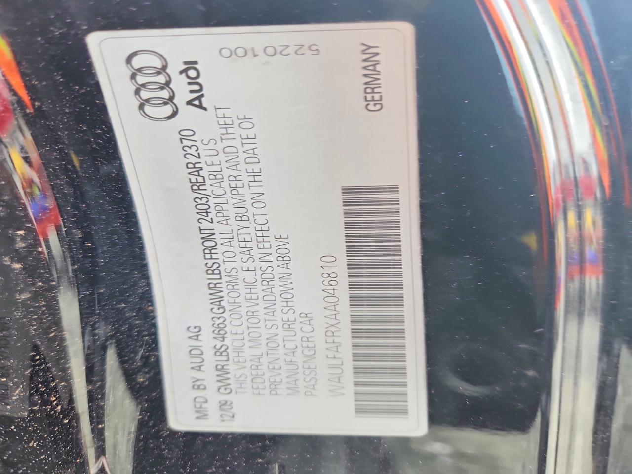 2010 Audi A5 Premium Plus