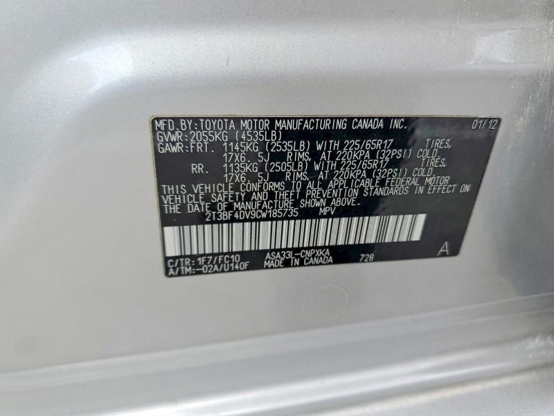 2012 Toyota Rav4