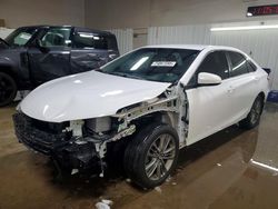 Salvage cars for sale from Copart Elgin, IL: 2017 Toyota Camry le