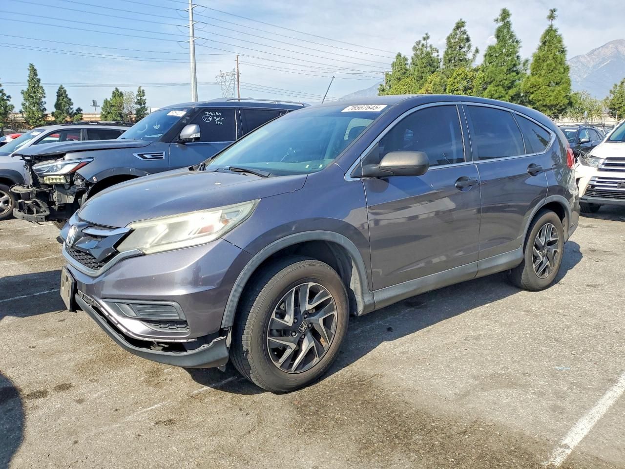 2016 Honda Cr-v se