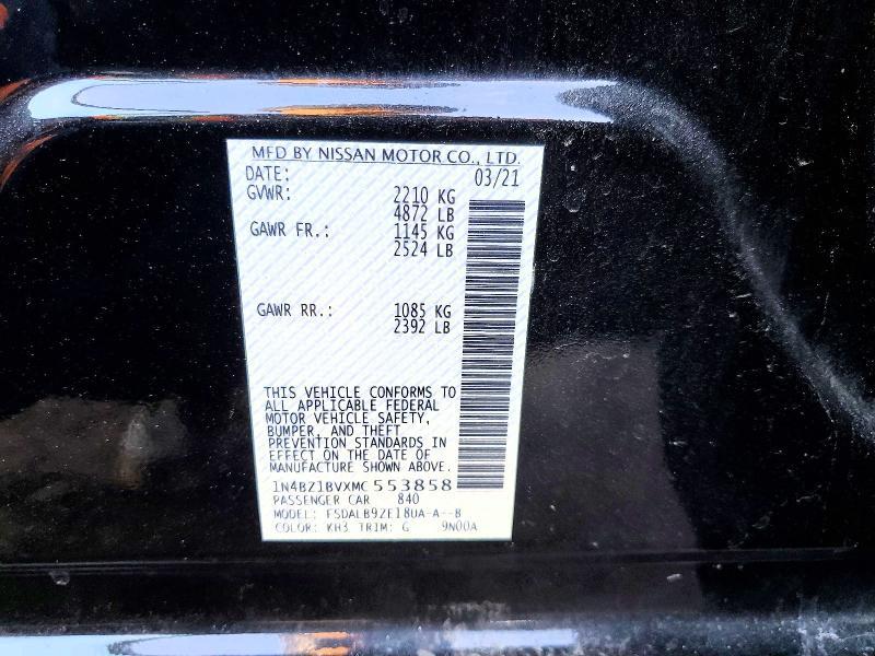 2021 Nissan Leaf s Plus