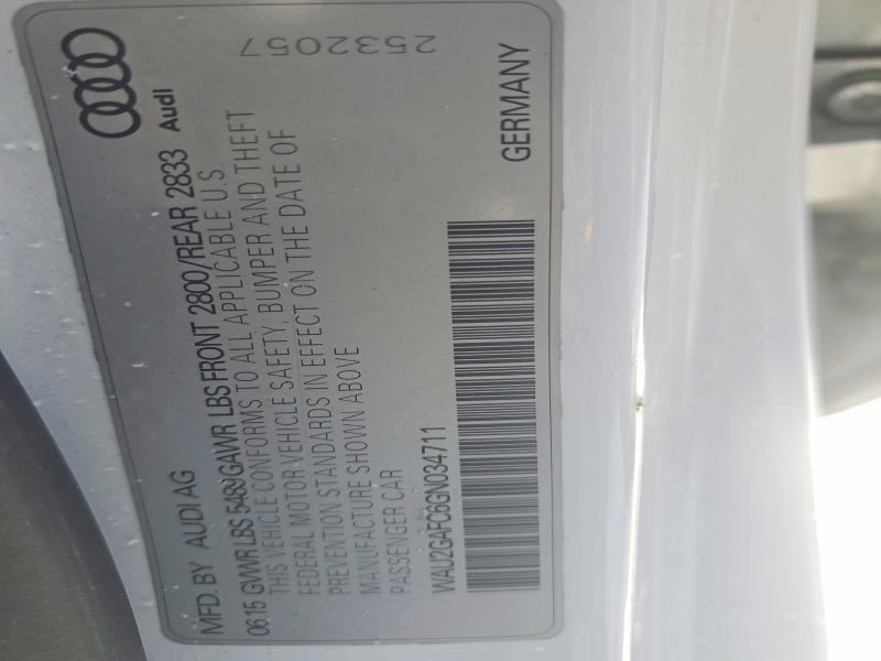 2016 Audi A7 Prestige