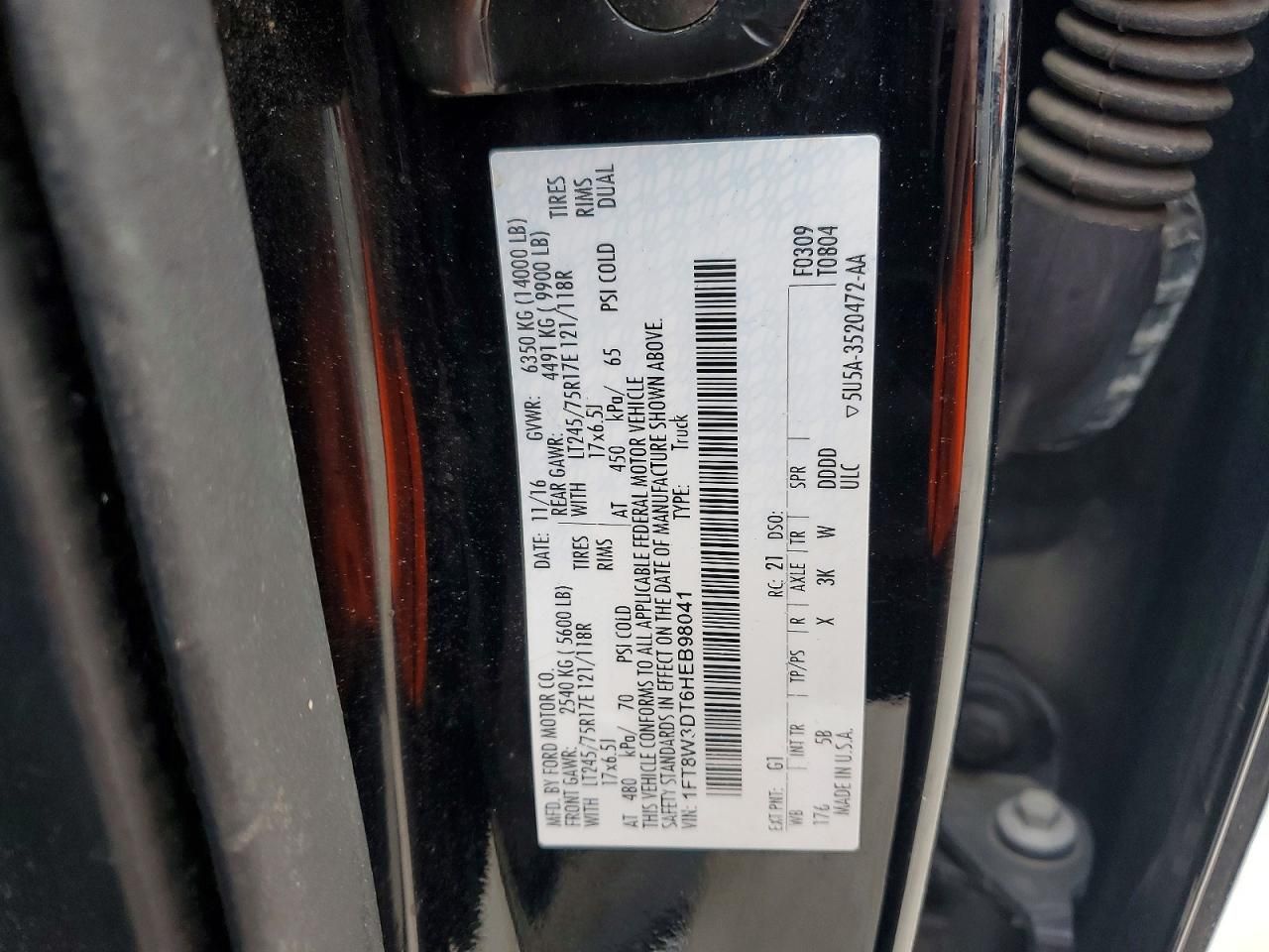 2017 Ford F350 Super Duty