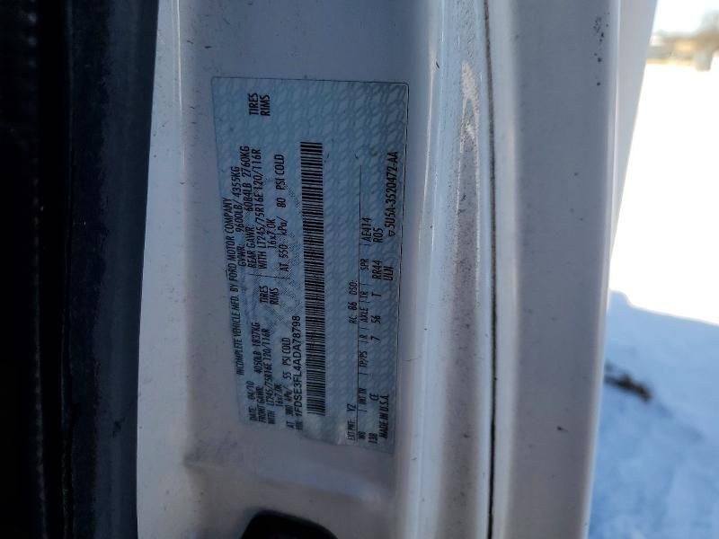 2010 Ford E350 Delivery Truck