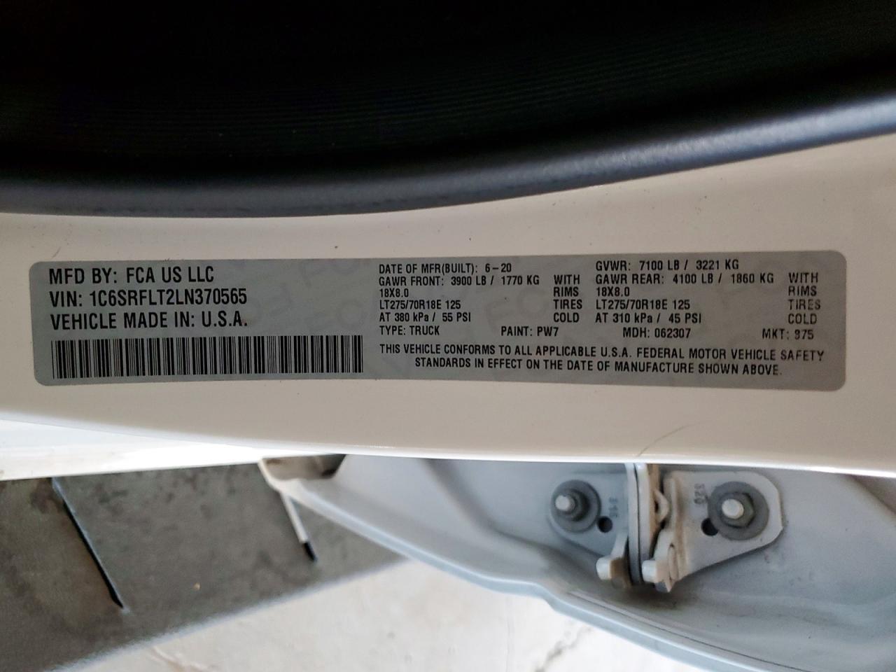 2020 Dodge Ram 1500 Rebel