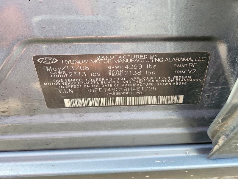 2009 Hyundai Sonata gls