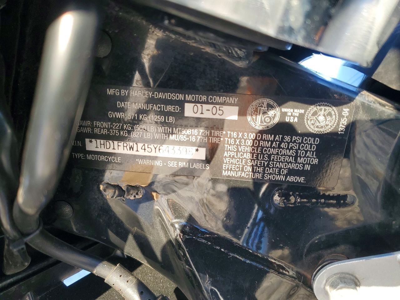 2005 Harley-Davidson Flhrci