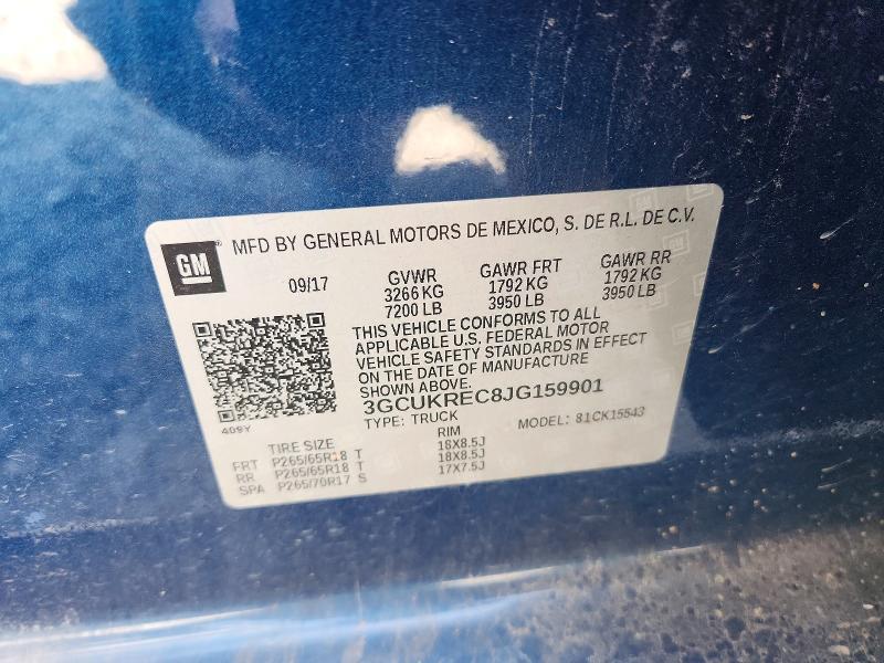 2018 Chevrolet Silverado K1500 LT