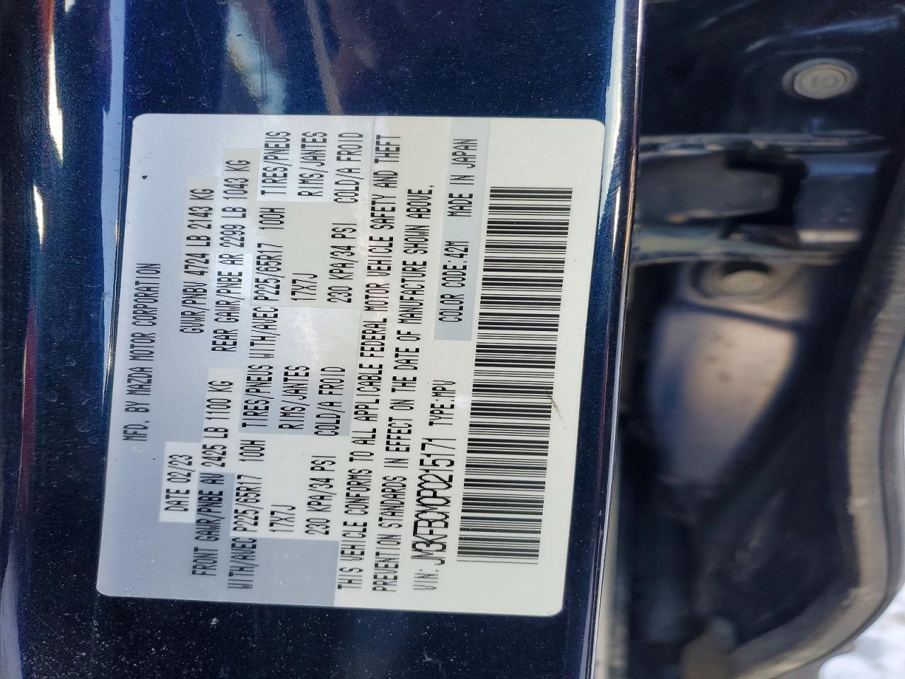 2023 Mazda Cx-5 Preferred