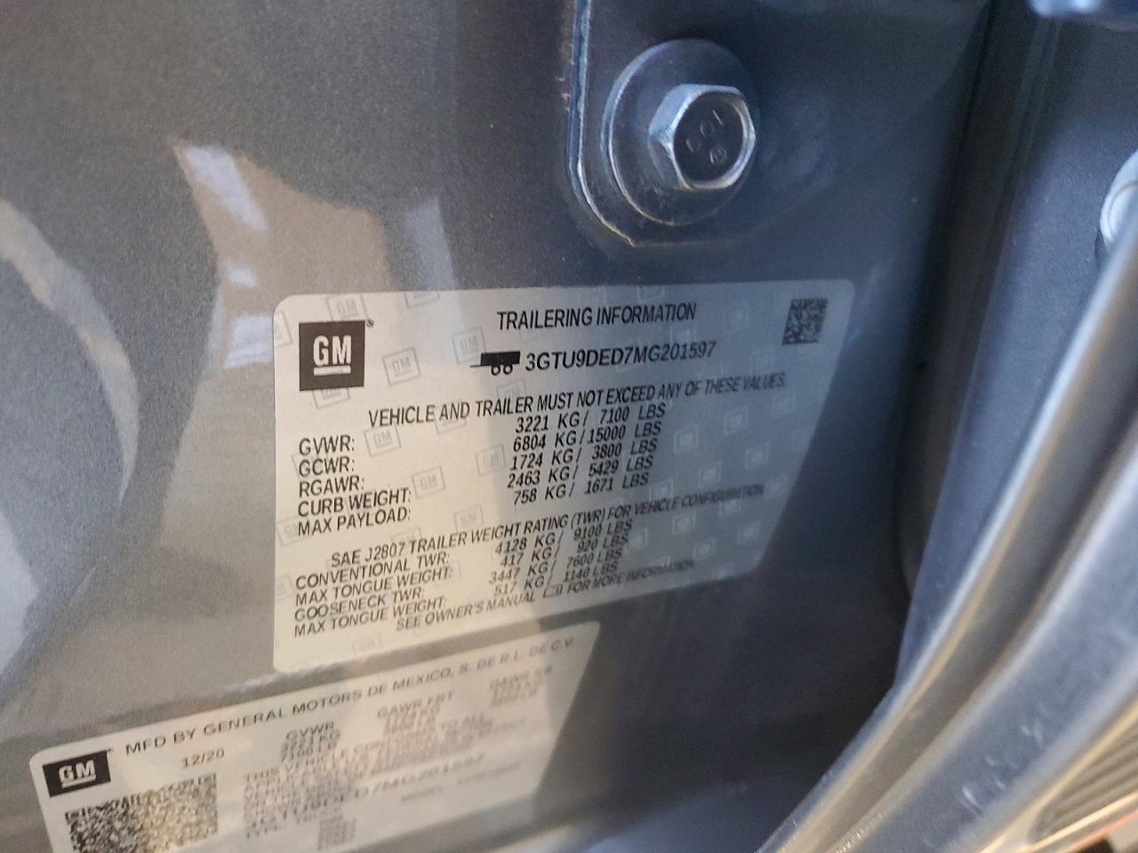 2021 GMC Sierra K1500 slt