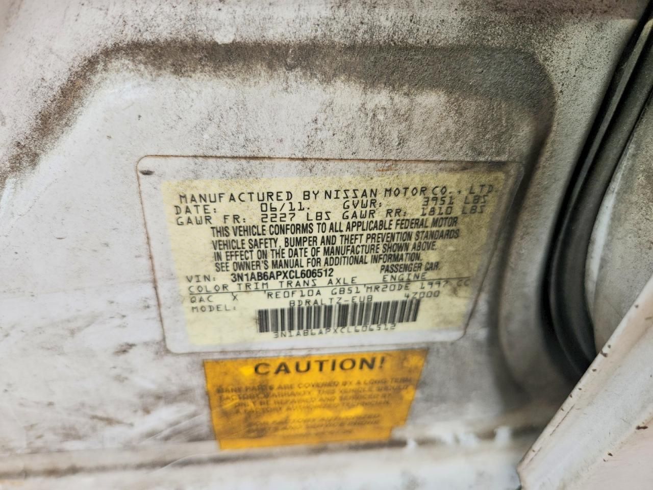 2012 Nissan Sentra 2.0