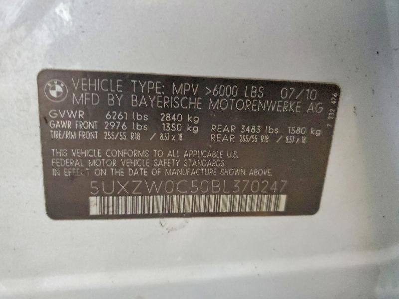 2011 BMW X5 Xdrive35d