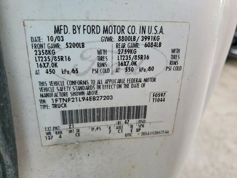 2004 Ford F250 Super Duty
