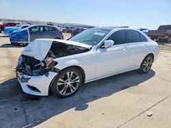 2015 Mercedes-Benz C 300 4matic en venta en Grand Prairie, TX