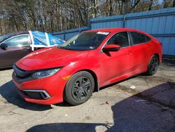 Salvage cars for sale from Copart Austell, GA: 2020 Honda Civic lx