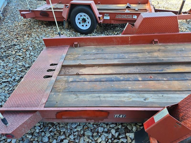 2015 Felling FT-6 T-1 Tilt Deck Equipment Trailer