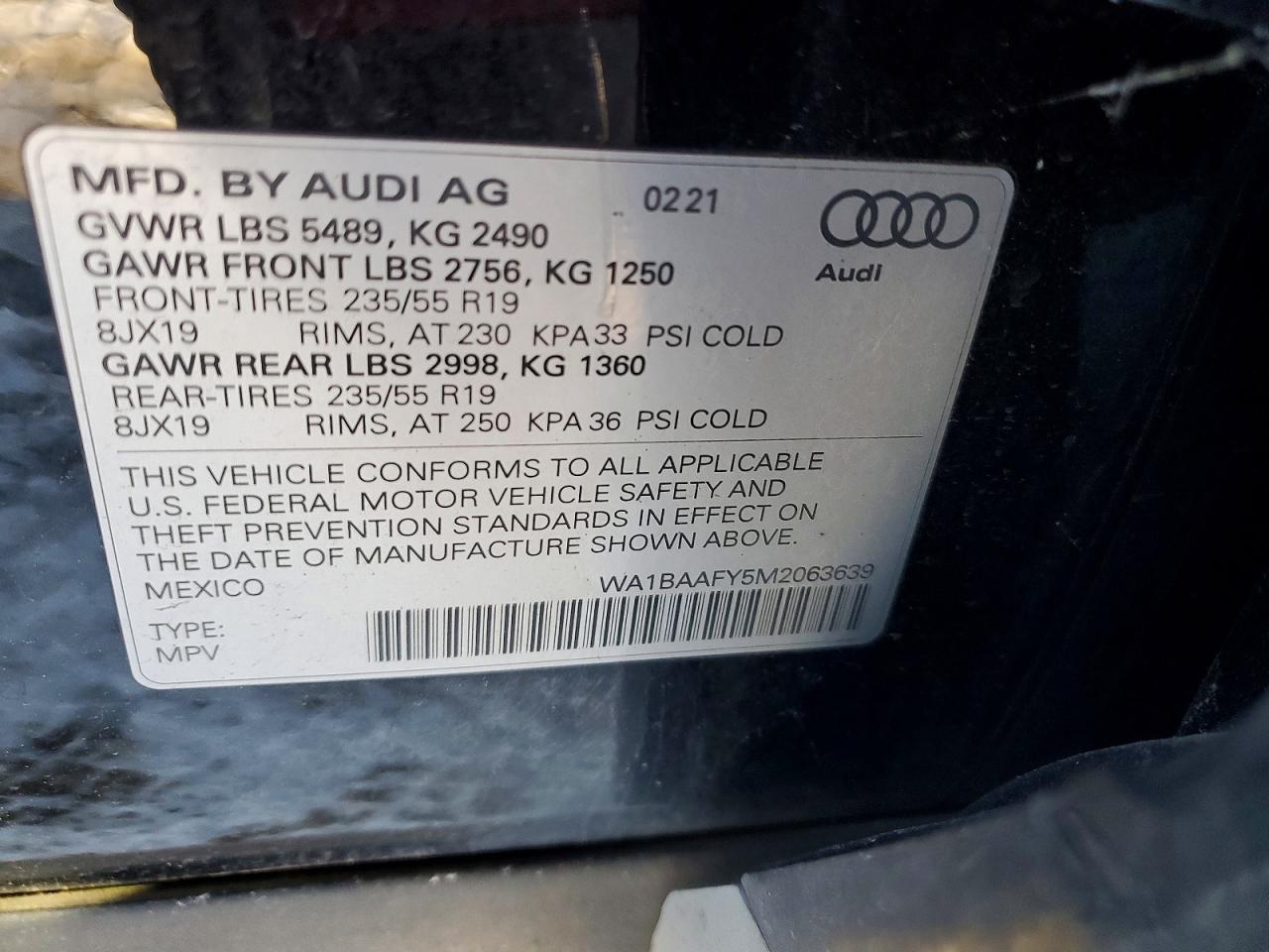2021 Audi Q5 Premium Plus