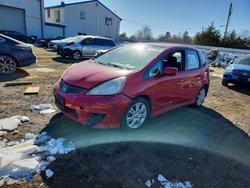 Honda salvage cars for sale: 2010 Honda Fit Sport