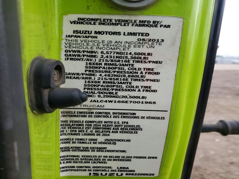 2014 Isuzu NPR HD Truck Cab AND Chassis