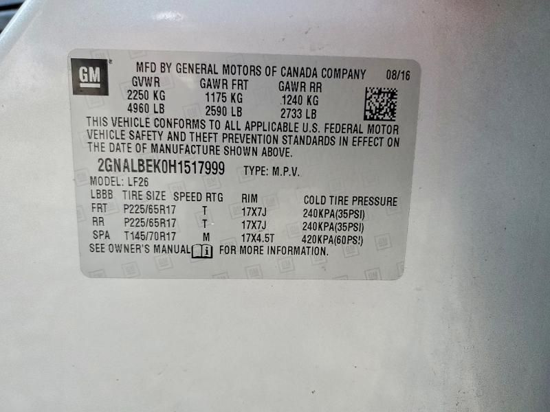 2017 Chevrolet Equinox ls