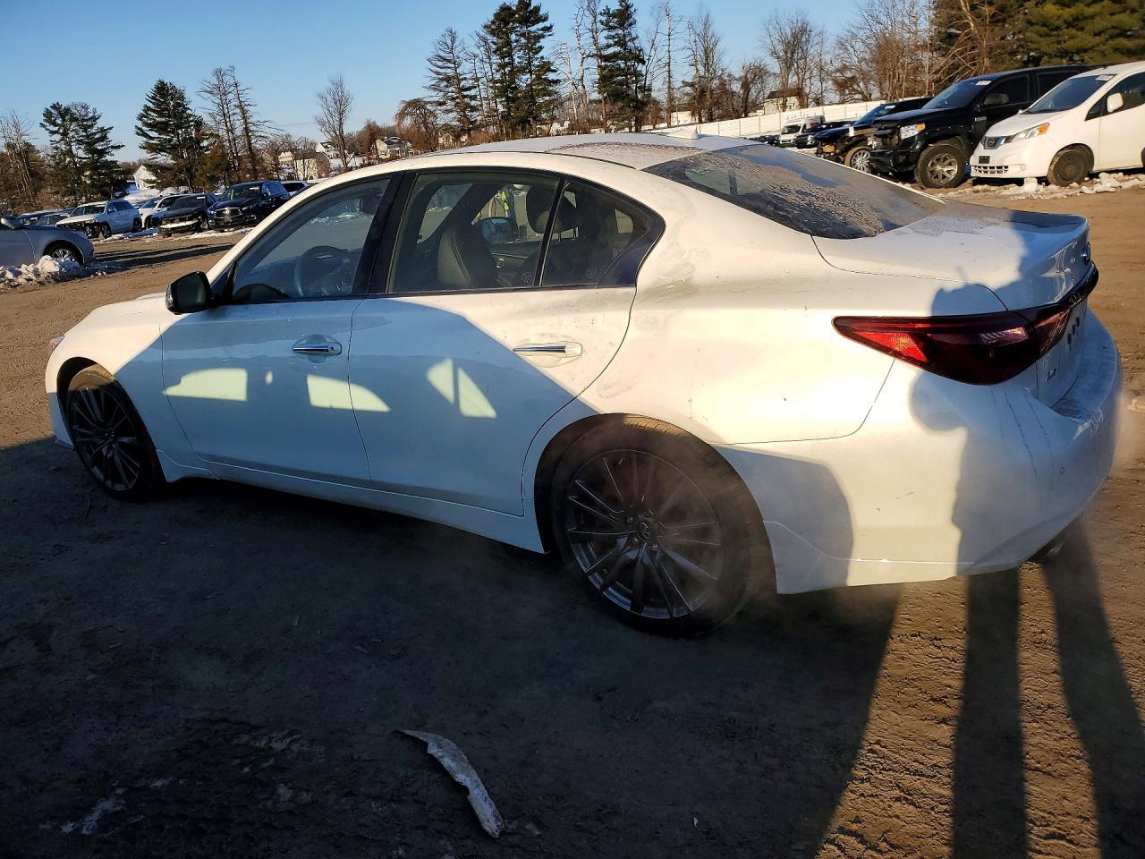 2024 Infiniti Q50 red Sport 400