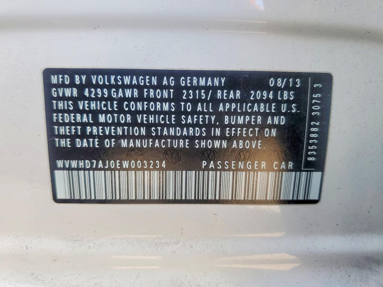 2014 Volkswagen GTI