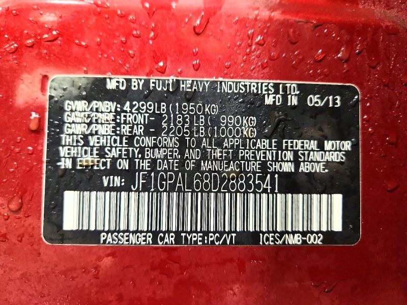 2013 Subaru Impreza Sport Premium